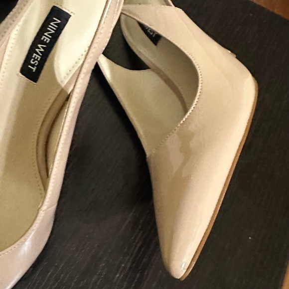 Nine West Nude Slingback Size 7.5 - Picture 3 of 4